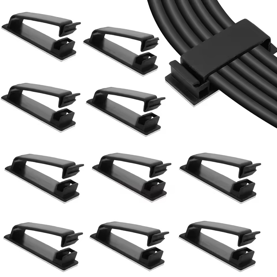 Car Organizer - Самоклеящийся органайзер для кабелей, зажимы для