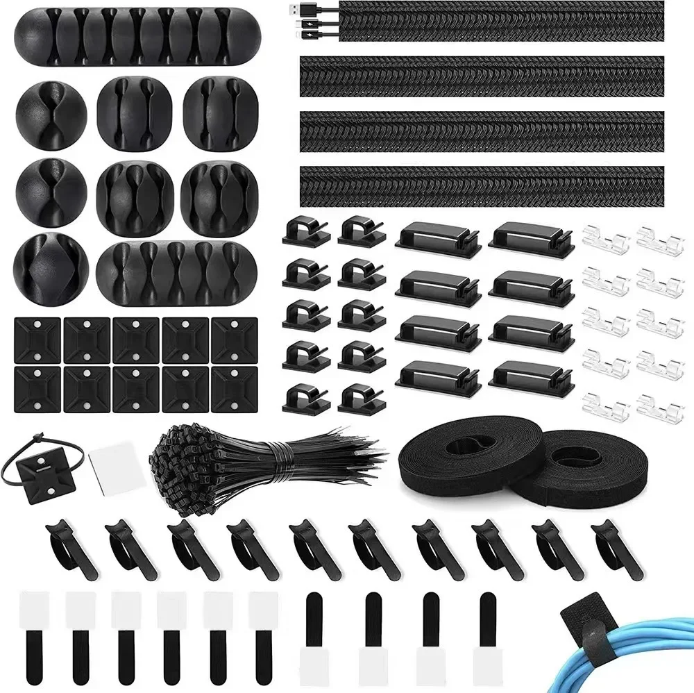 Car Organizer - 173 шт. Зажимы для организации кабелей,