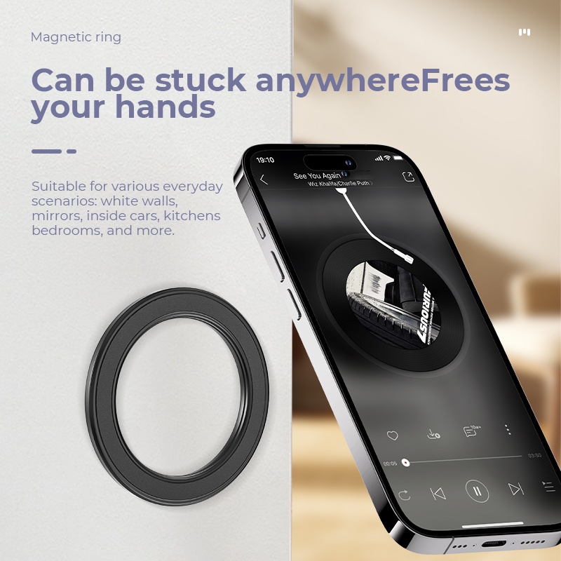Car Phone Holder - Сильное магнитное кольцо для телефона Magsafe,