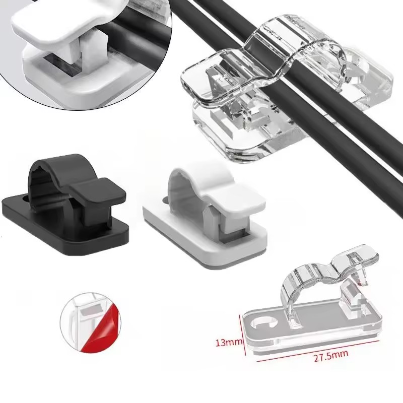 Самоклеящиеся зажимы для кабел – обзор и цена Car Cable Organizer