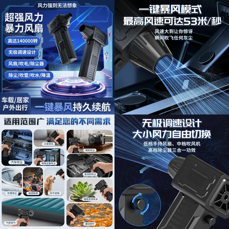 Беспроводной высокоскоростной  – обзор и цена Car Vacuum